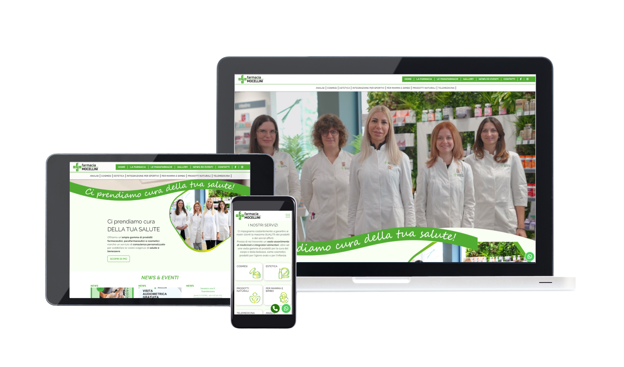 Farmacia Mocellini sito web